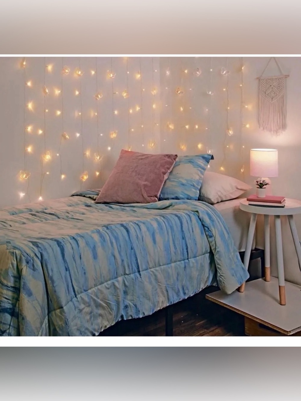 LED Butterfly Teen Curtain Lights - West & Arrow